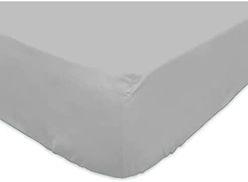 SO cotton fitted sheet - white 140x200 cm