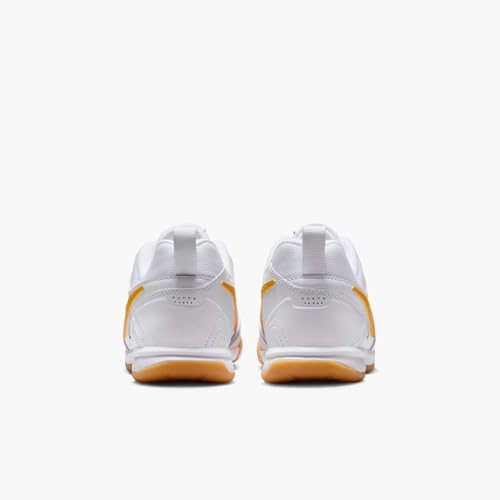 Nike Gato Big Kids' Shoes (HV9596-100, White/Gum Yellow/University Gold)3