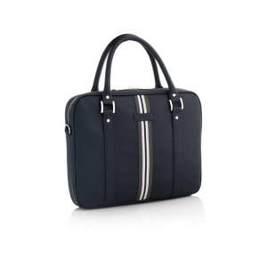 oshide Saco 2 alças slim azul marinho linha riscas Col. Azul