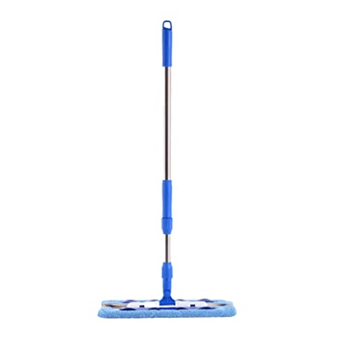 mop Professional Microfiber Mop, Stainless Steel Handle-3 Reusable Flat Mop Pads, Suitable For Hardwood, Laminate, And Tile Floor Cleaning Suitable for all floor types