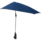 Juxkov 調節可能な椅子の傘 クランプオン傘 多機能ベビーカー傘 ビーチチェア用 車椅子用 ベビーカー用