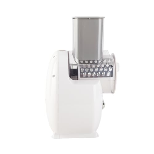 Rallador Eléctrico Multifuncional para Cocina Blanco miniatura 3