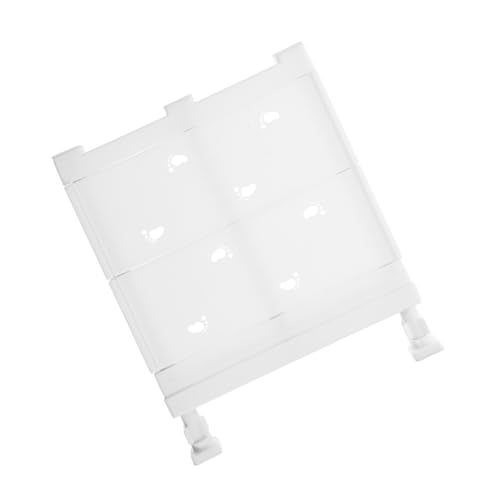 BUGUUYO Expandable Closet Tension Shelf Multipurpose Wardrobe Rack Easy Install