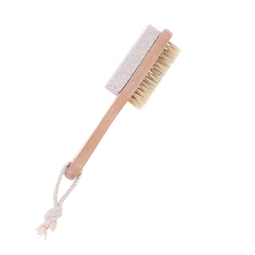 PACKOVE 1Pc Double Sided Pumice Brush Foot File Dead Skin Remover Portable Scraping Plate for Care and Smooth Feet Tool for Home Use