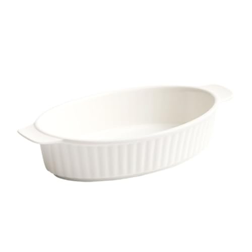 Utensilios para hornear cuenco ovalado ideal para servir lasagnas individuales directamente a la mesa 2