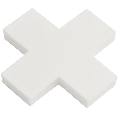 AERZETIX - C71049 - Lot de 30 croisillons en croix 10 mm pour joint de carrelage et faïence - en plastique - sol mur colle