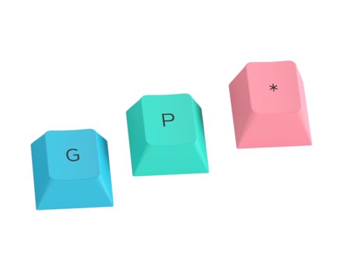 Capuchons de Touches GPBT customisation clavier mécanique US Cherry PBT Pastel