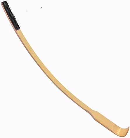 ITCHSTIX Bamboo Back Scratchers, Curved Aggressive Scratching Hand Tool for Adult Men, Designed Patented and Assembled in The USA