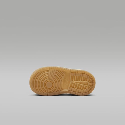 Jordan 1 Retro High OG Baby/Toddler Shoes (FD1413-071, Black/Sail/Metallic Gold)2