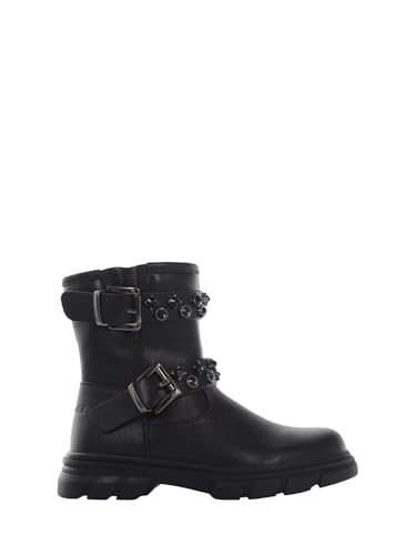 Chaussure boot Lumberjack CB001 noir taille 33 look motard