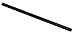 VERMONT GAGE 911208400 Pin Gage,Minus,0.084 In,Black