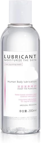 FDTY Transparent Water-based Lubricant forIntimate Couples Water Based Lube Personal Lubricant for Men Women and Couples