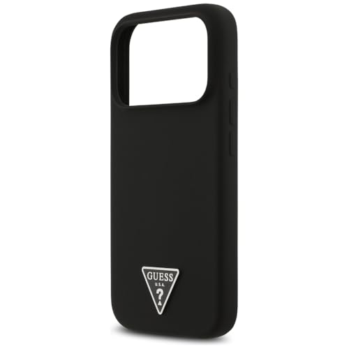 Protégez votre iPhone 17 Pro Max avec la coque Guess silicone noire compatible MagSafe - 6