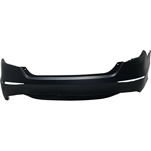 FitParts Compatible With Rear Bumper Cover 2018 2019 2020 Honda Accord LX Hybrid Sport Sedan 18 19 20. New, Primed and Ready for Paint. W/o Parking Aid Sensor Holes. 04715TVAA00ZZ