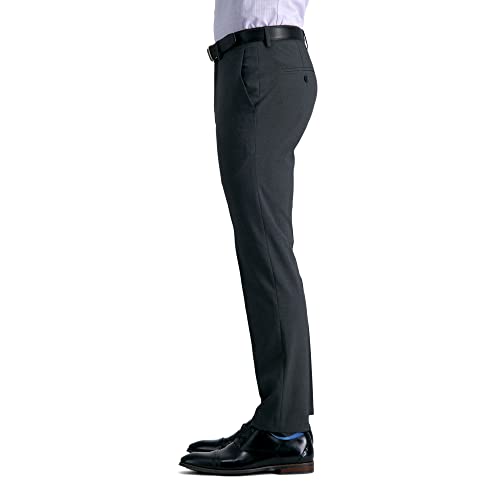 Haggar Men's 4 Way Stretch Ultra Slim Flat Front Dress Pant2