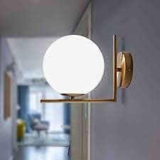 Image of Wall Lamp Chandelier Pendant Light, Home Decor for Bedroom, Living Room, Hallway, Cafe, Hotel, Restaurant (L21 Wall LAMP with LED Bulb Pack of 1)