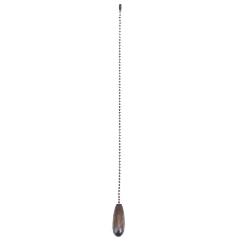 Image of CHICTRY 4Pcs Wooden Ceiling Fan Chain Pulls Pendant Vintage Pull Chain Extension for Ceiling Light Lamp Fan Decoration Home Wedding Decor Ornament Coffee One Size