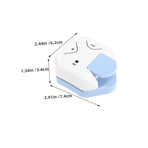 Perforatrices d'angles métal bleu clair outil compact robuste carton