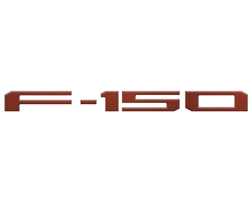 Image of F-150 Tailgate Emblem Letter Inserts - Compatible with 2021-2026 F-150