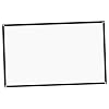 Portable Projector Screen Crease for Home Theater Classroom Parties Convenient Setup with Included Hooks