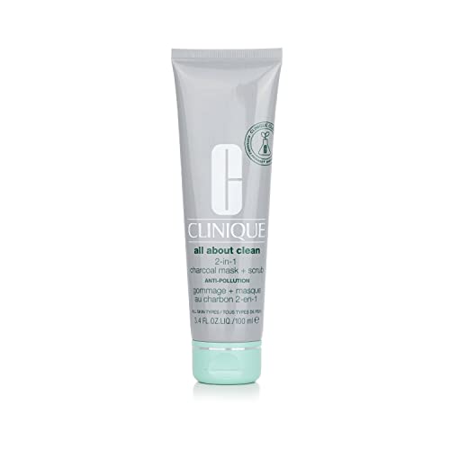 Clinique All About Clean 2-In-1 Charcoal Mask Plus Scrub Women 3.4 Oz #TOP27