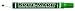 BRITE-MARK Medium Tip Paint Marker, Green