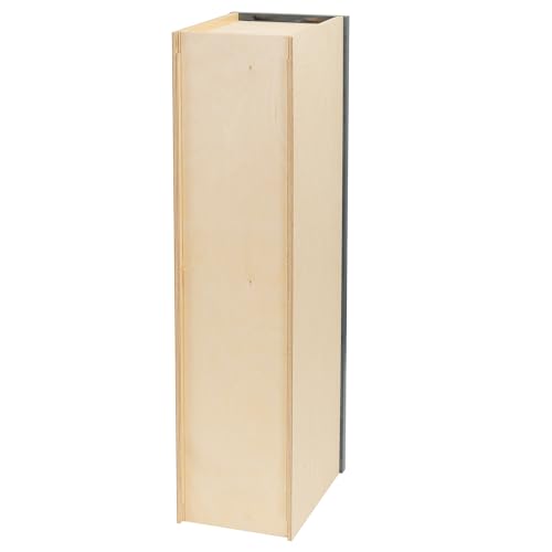 Quicklock RTA (Ready-to-Assemble) 42\" Tall Wall Kitchen Cabinets - Shaker Style | 100% Hardwood | Made in America | Soft Close Hardware (Needlepoint Navy, 12\'\'D x 9\'\'W x 42\'\'H)