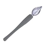 VICASKY Saucier Löffel mit Ergonomischem Griff zum Dekorieren von Soßen und Desserts für Buffet Restaurant und Kreative Küchengestaltung Rostfrei
