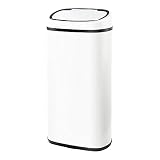 Devanti Rubbish Bin 68L Sensor Black Steel Body Kitchen Trash Bins, Home Appliance, Senor and Manual Operation Liner Holder Fully Closed Lid Fingerprint Resistant