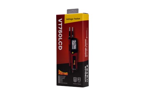 Image of Power Probe LCD Two-Pole Voltage Tester, 12V to 750V (PPVT750LCD)