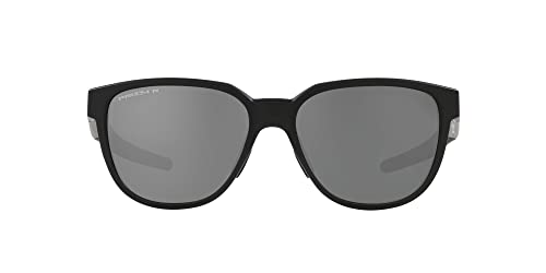 Oakley Man Sunglasses Matte Black Frame, Prizm Black Polarized Lenses, 57MM