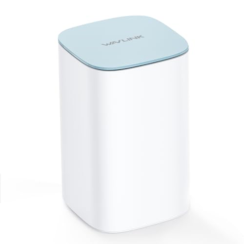 WAVLINK AX3000 WiFi 6 Mesh System 1 Pack - 2026 Latest, Up to 3.0 Gbps Speed & 2,500 Sq. Ft. Coverage, Replaces Wireless Router and WiFi Extender Signal Booster, Support Wired Backhaul, App Control