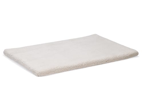 Beeztees Ito, Orthopädisches Käfigkissen, Hundebett, Hellgrau, 121x78x5 cm