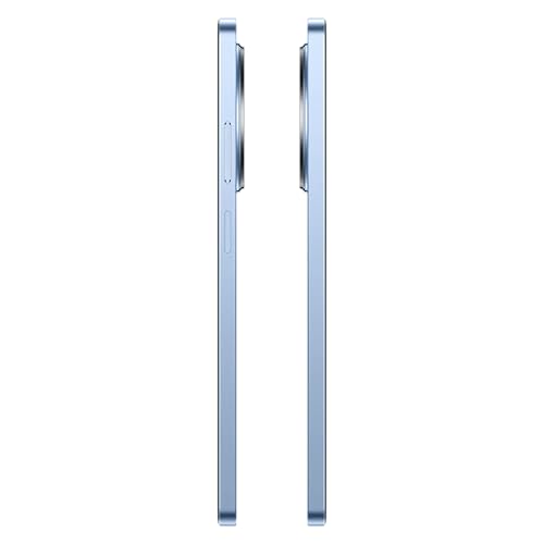 Image of REALME Narzo 70x 5G (Ice Blue, 4GB RAM, 128GB Storage)| Upto 8GB Dynamic RAM Expansion | MediaTek Dimensity 6100+ | 6.56 inch LCD Display | 64MP+2MP | 8MP Front Cam | 5000mAh Battery | 33W Charging