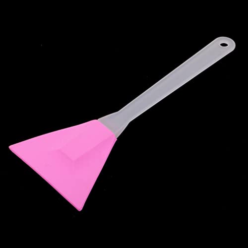 misppro Juego de espátulas de silicona resistentes al calor, raspador flexible antiadherente para repostería para pasteles, espátula de glaseado y aleta de panqueques para hornear y hacer jabón