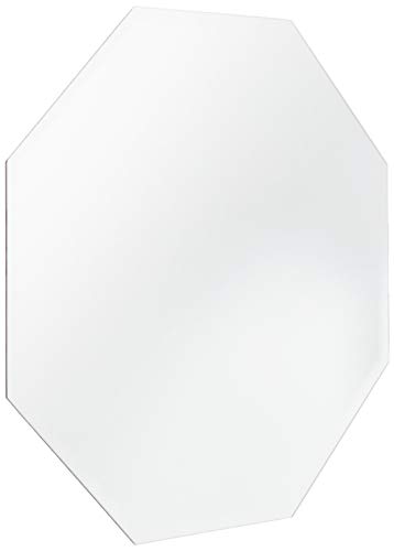 Darice Beveled-Edge Octagon 12 inches Mirror, Gray