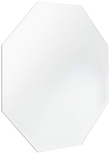 Darice Beveled-Edge Octagon 12 inches Mirror, Gray