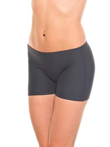 Aquarti Pantaloncini da Bagno per Donna, Grafite