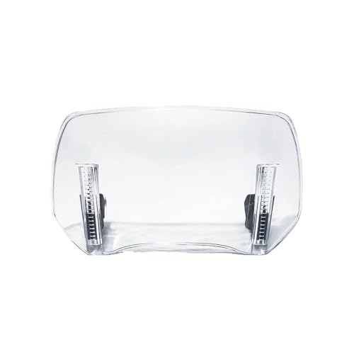 Extension de pare-brise moto déflecteur d'air anti-turbulence pour bulle TDM XT660Z