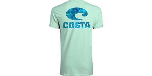 T-Shirt Costa Del Mar Homme Manches Courtes Col Rond Mossy Oak Chill Taille L