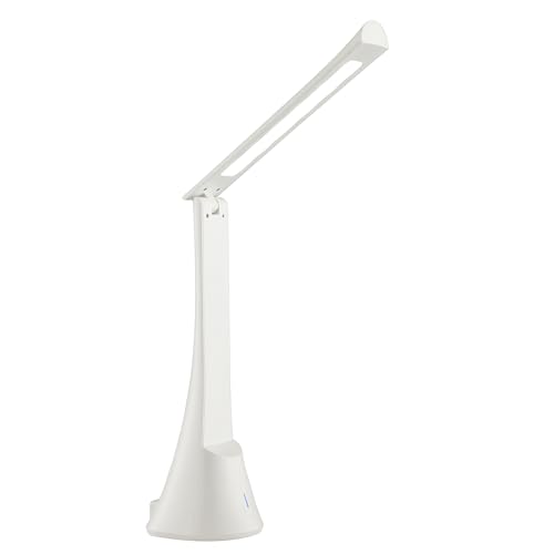 Lightbox LED accu lampe de table, 350 lumens, 5500 kelvins, hauteur 37 cm, intensité lumineuse variable en continu, rechargeable par USB, tête de lampe pivotante, variateur tactile, blanc, idéal pour Lightbox LED accu lampe de table, 350 lumens, 5500 kelvins, hauteur 37 cm, intensité lumineuse variable en continu, rechargeable par USB, tête de lampe pivotante, variateur tactile, blanc, idéal pour
