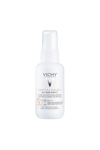 VICHY Capital Soleil Uv-age Daily Spf50 Fluido Acuoso Ml, Vanilla, 40 Mililitro image 2