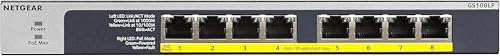 NETGEAR 8-Port PoE Gigabit Ethernet Unmanaged Network Switch (GS108PP) - image 7