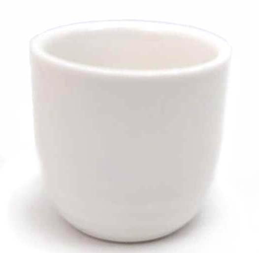 JapanBargain, Set of 12 Sake Cups Japanese Porcelain Wine Saki Cup Small Tea Cup Microwave and Dishwasher Safe (White)