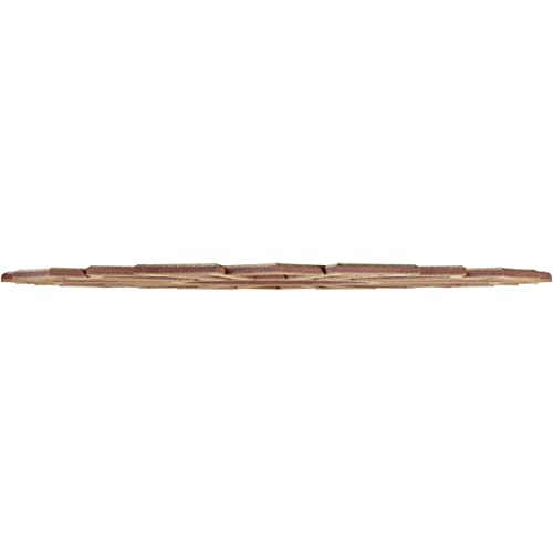 Image of Ekena Millwork 16 inchOD x 5 5 /8 inchID x 3 /8 inchT Augustus Wood Fretwork Pierced Ceiling Medallion, Birch