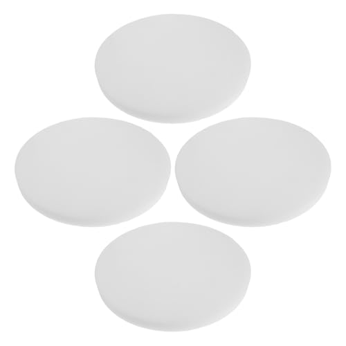 Tofficu 4 Piezas Núcleo de Espuma para Taburete Alta Densidad, Soporte Suave y Cómodo, Forma Redonda, Adecuado para Instalación DIY en Dormitorios