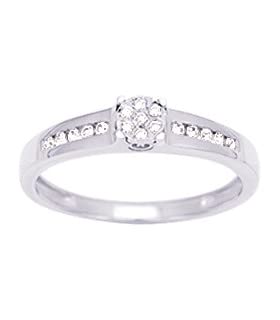 Générique JADY - Solitaire Accompagné Diamants - 66