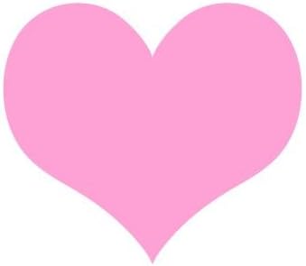 Amazon ハート Love はーと ラヴ ラブ 愛 マーク ステッカー シール デカール ミニ スモールサイズ ８個セット ピンク シール ステッカー ホビー