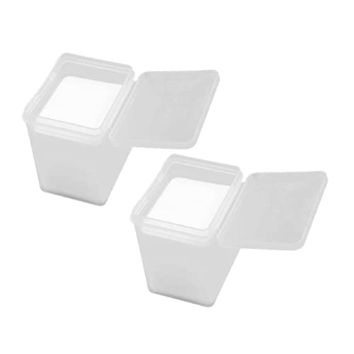 Beaupretty 400 piezas Unidades Almohadillas para Eliminar Residuos de Pegamento Toallitas No Tejidas sin para Limpieza de Extensiones de Pestañas Paquete de Cajas Blancas para Profesional y