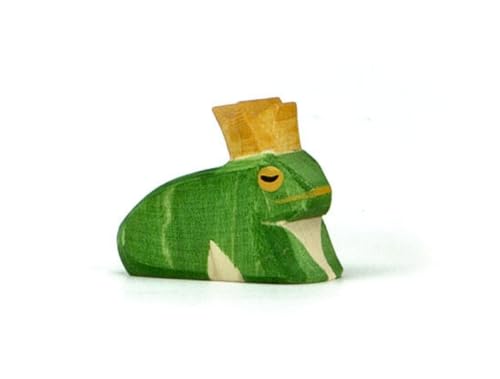 Ostheimer 25081 Roi Grenouille figurine bois Waldorf pour enfant et collection